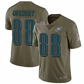 Nike Eagles 88 Dallas Goedert Olive Salute To Service Limited Jersey Dzhi,baseball caps,new era cap wholesale,wholesale hats